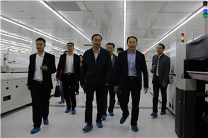 南平市委副書記、代市長許維澤到以晴紅河科技產(chǎn)業(yè)園參觀考察