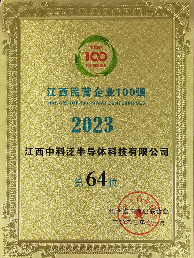 江西民營企業100強