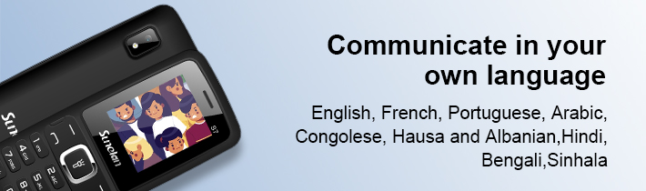 Communicate in your own language