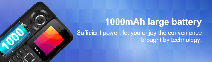 1000mAh large battery