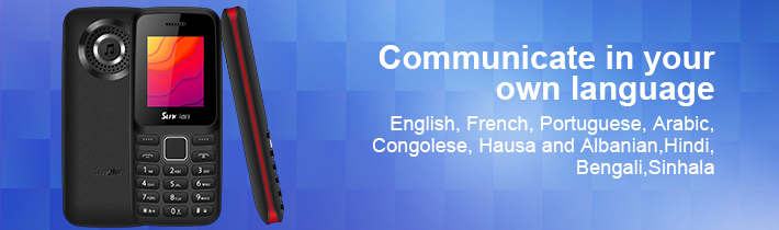 Communicate in your own language