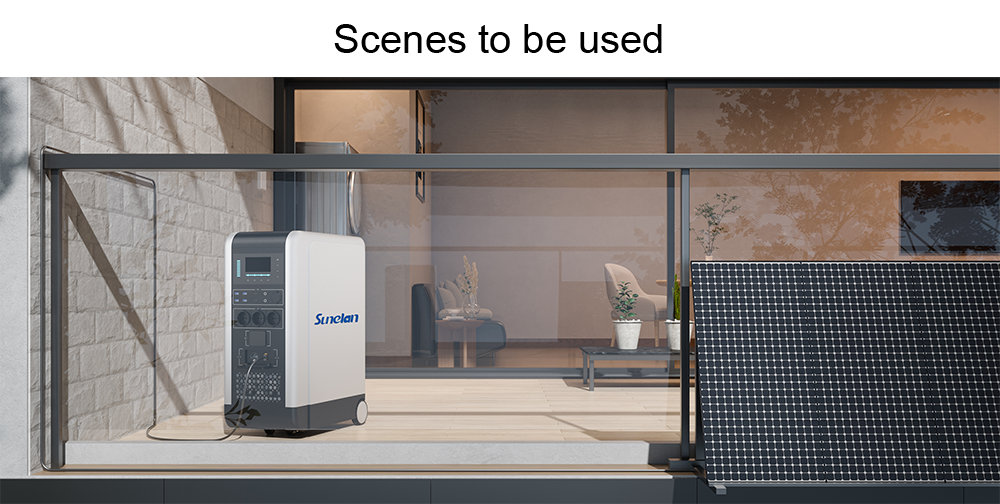 Balcony Solar Energy Storage System 
