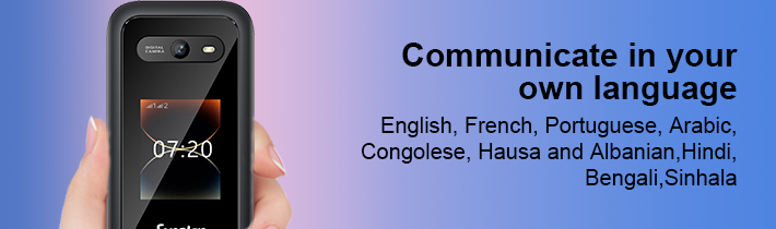 Communicate in your own language